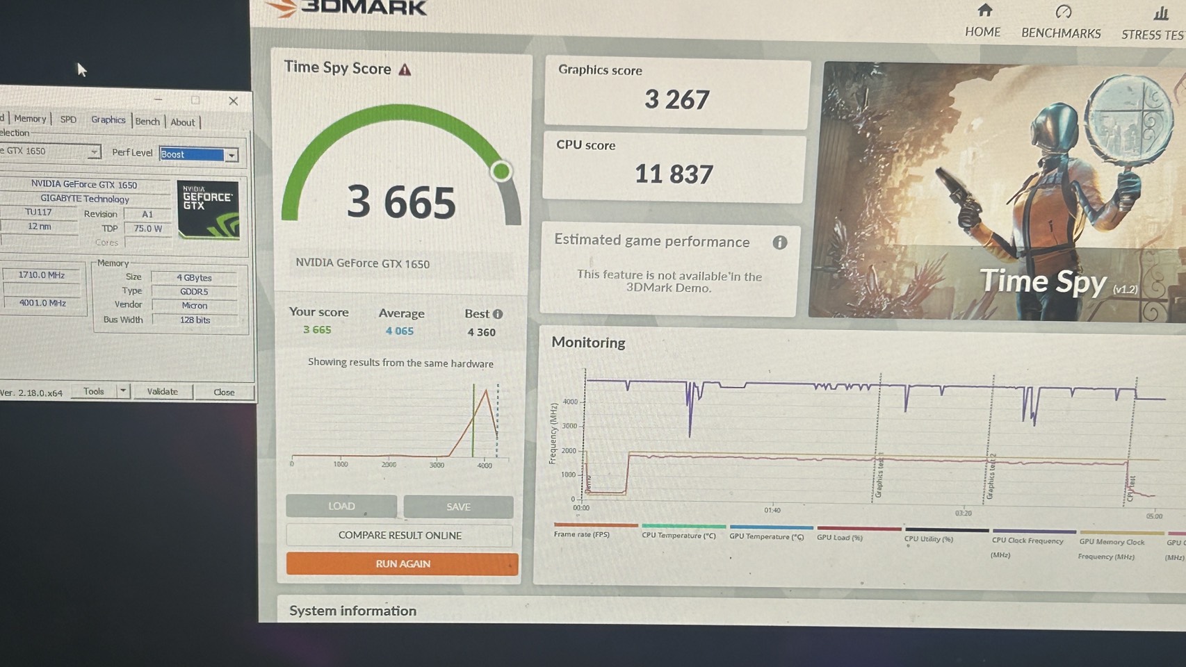 GTX 1650 4G Gigabyte รูป 6