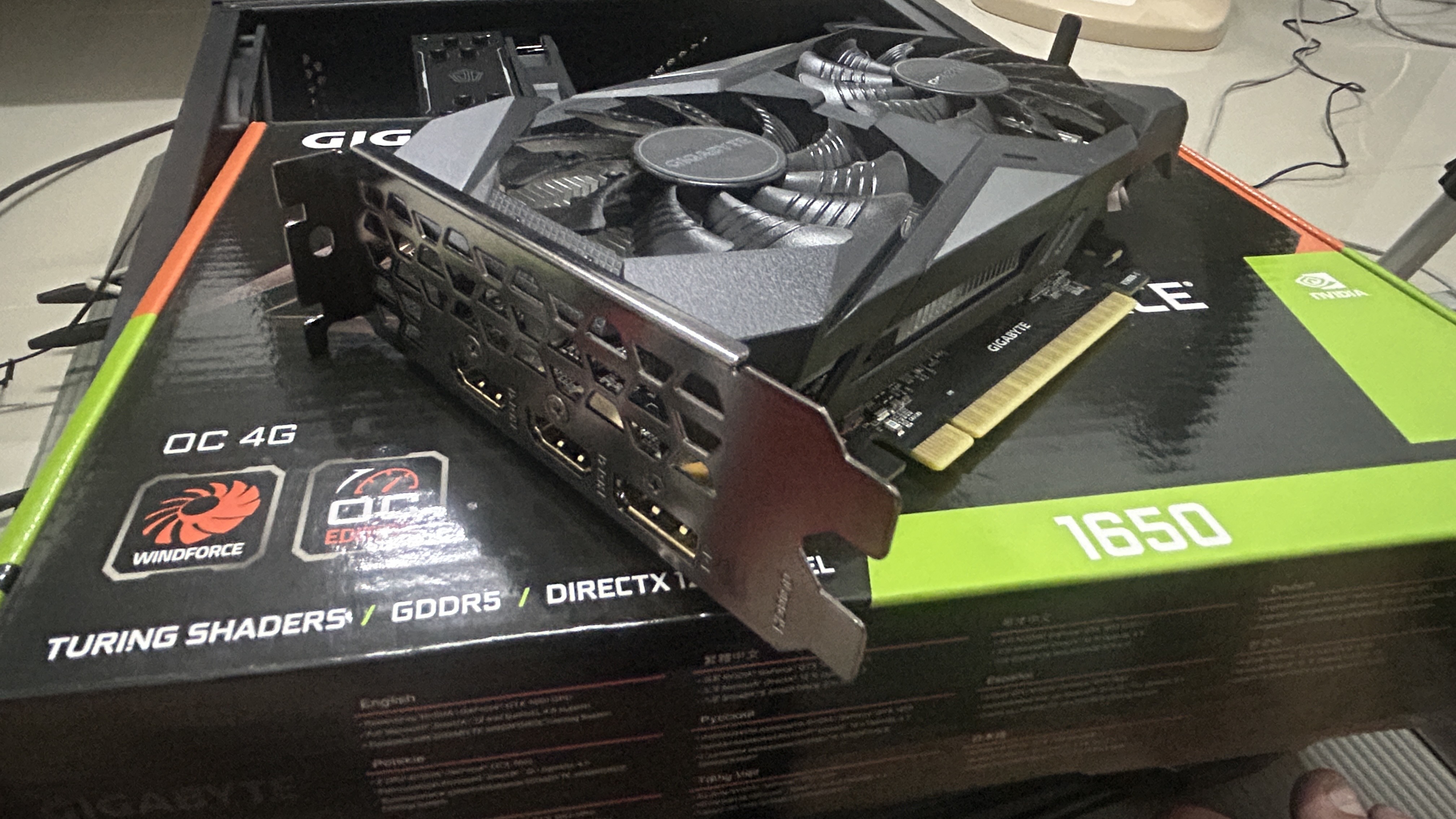 GTX 1650 4G Gigabyte รูป 2